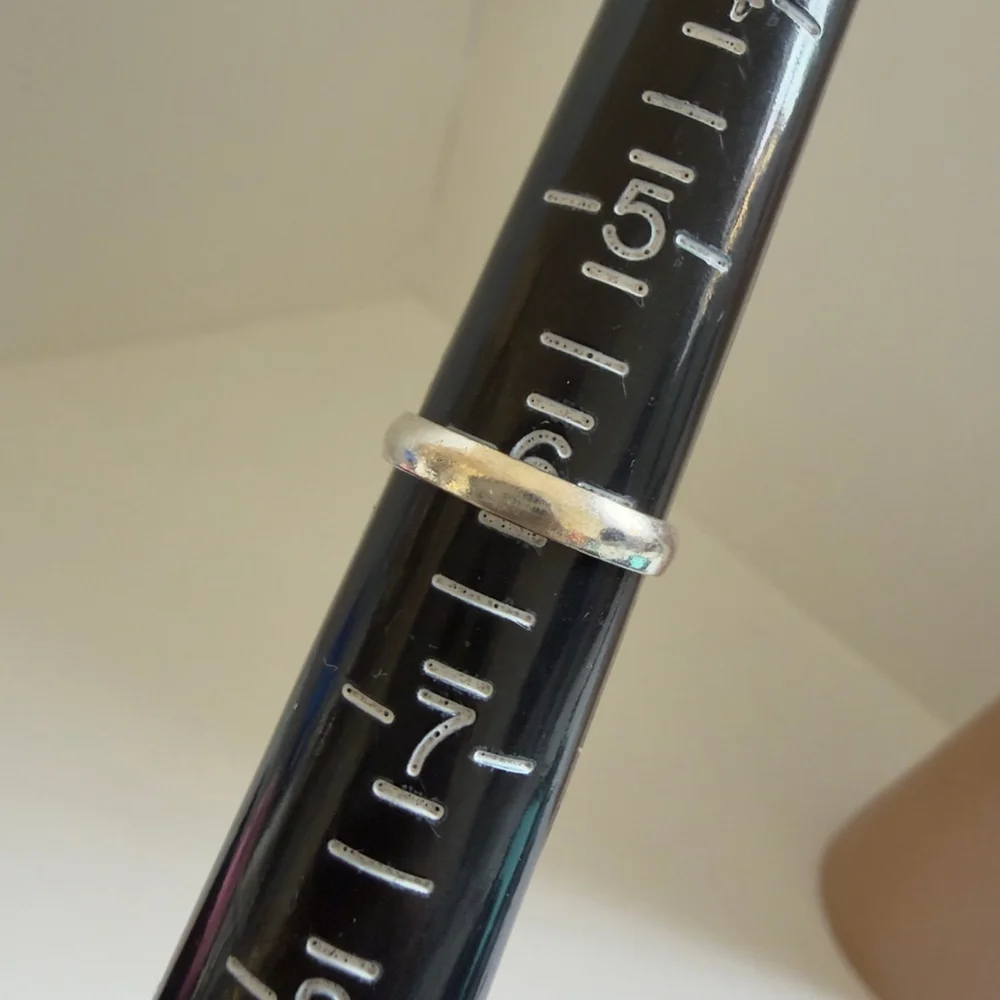 Hand crafted Pink Opal Teardrop Statement Ring Silver Plated Size 6 New - Picture 9 of 9